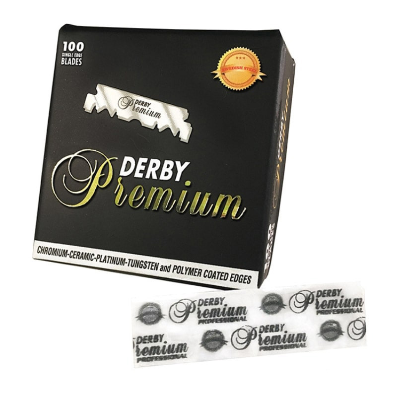 Лезвия Derby Premium Single Edge Razor Blades
