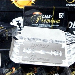 Лезвия для безопасной бритвы Derby Premium (5 лезвий)