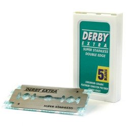 Лезвия для безопасной бритвы Derby Extra (5 лезвий)
