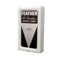 Лезвия для безопасной бритвы Feather Hi-Stainless (5 лезвий)