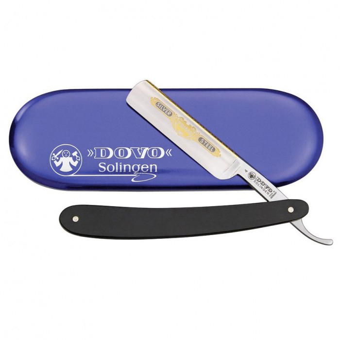 Опасная бритва DOVO PRIMA SILVER STEEL EBENHOLZ 4580, 5/8