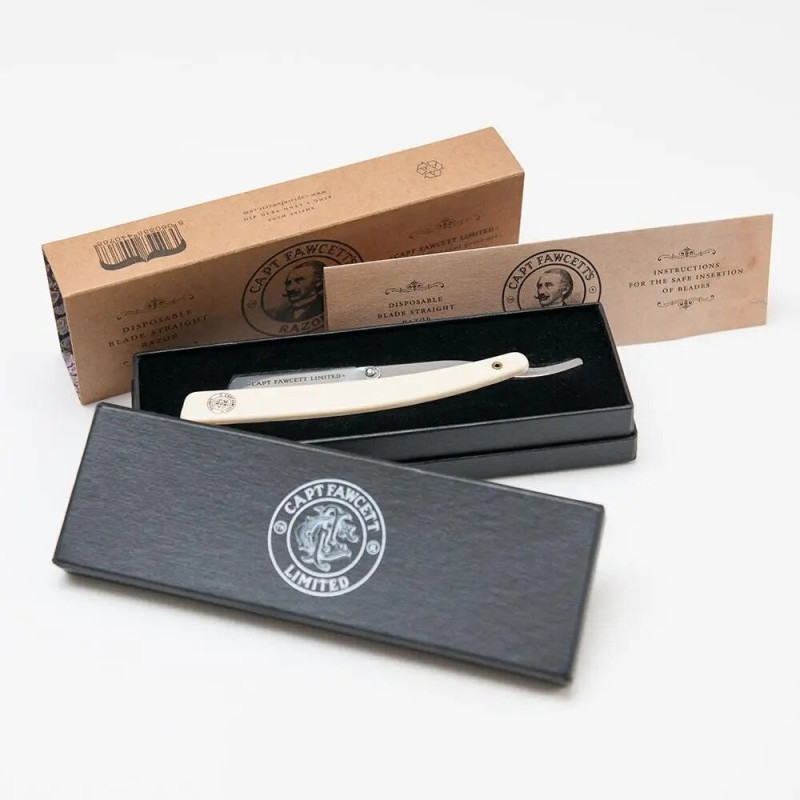Опасная бритва со сменным лезвием Captain Fawcett\'s Shavette