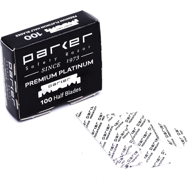 Лезвия Parker Premium Single Edge Razor Blades