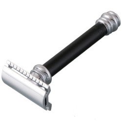 Станок для бритья Т-образный Merkur BiColor AluBlack 38C
