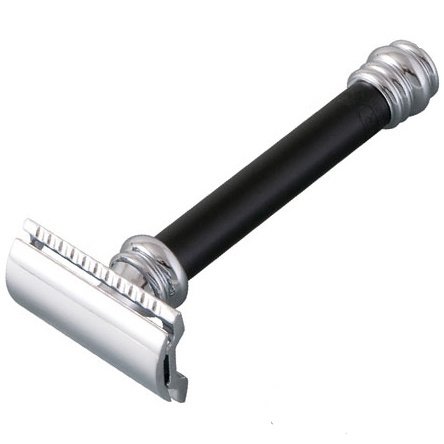 Т-подібний станок для гоління Merkur BiColor AluBlack 38C
