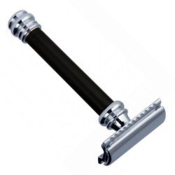 Станок для бритья Т-образный Merkur BiColor AluBlack 38C