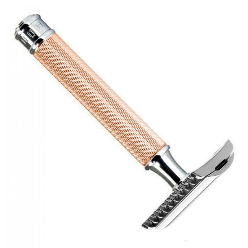 Т-образная бритва MUEHLE TRADITIONAL R 41 ROSE GOLD
