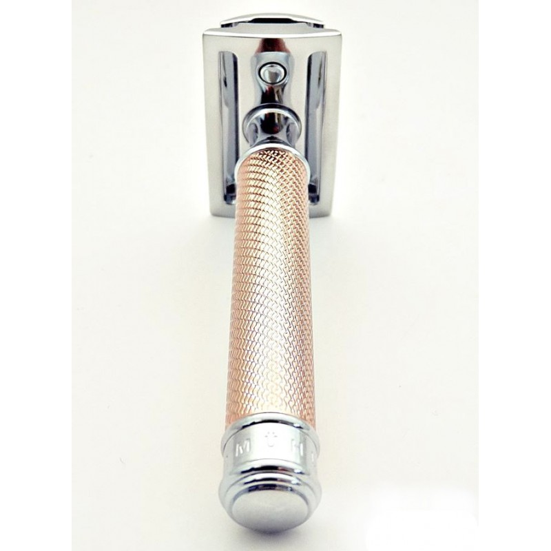 Т-образная бритва MUEHLE R 89 ROSE GOLD TRADITIONAL