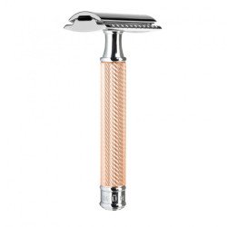 Т-образная бритва MUEHLE R 89 ROSE GOLD TRADITIONAL