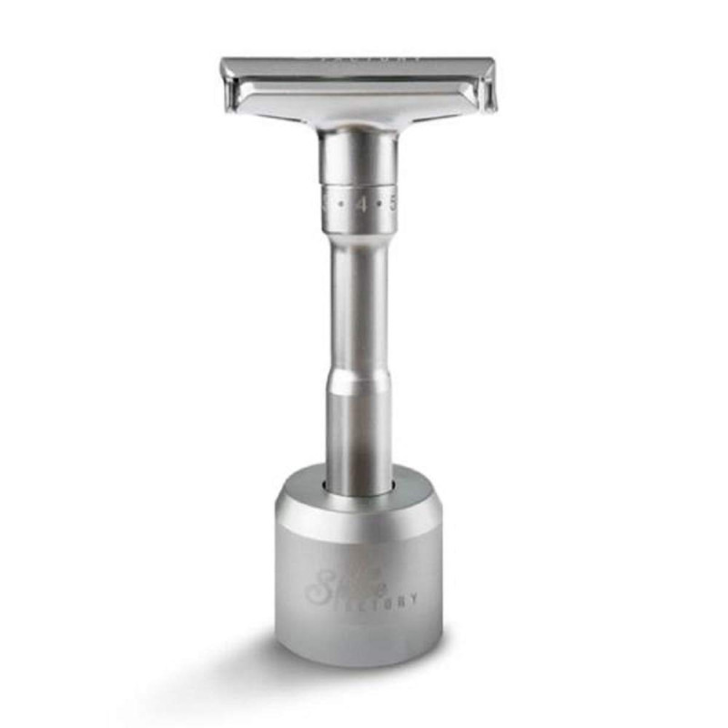 Станок для бритья Т-образный The Shave Factory Safety Razor с подставкой