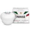 Мыло для бритья Proraso White Shaving Jar Sensitive Green Tea, 150 мл