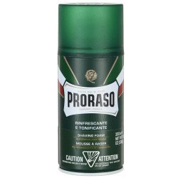 Пена для бритья Proraso Green Shaving Foam Refresh Eucalyptus с ментолом и эвкалиптом, 300 мл