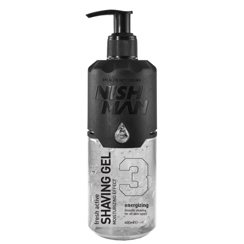 Гель для бритья Nishman Shaving Gel №3 Easy Shave, 400 мл
