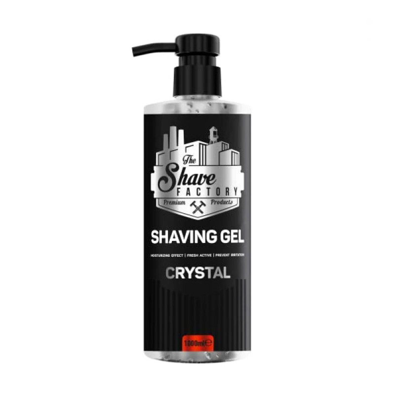 Гель для бритья The Shave Factory Shaving Gel Crystal, 1000 мл