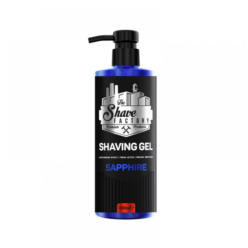 Гель для бритья The Shave Factory Shaving Gel Saphire, 1000 мл