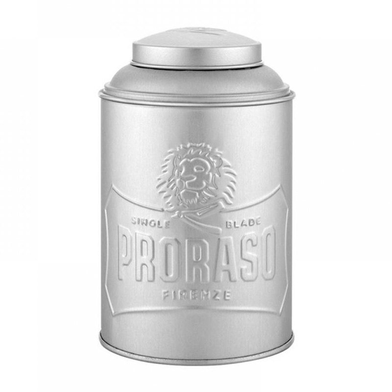 Порошковый дозатор для талька и пудры Proraso Tin Box