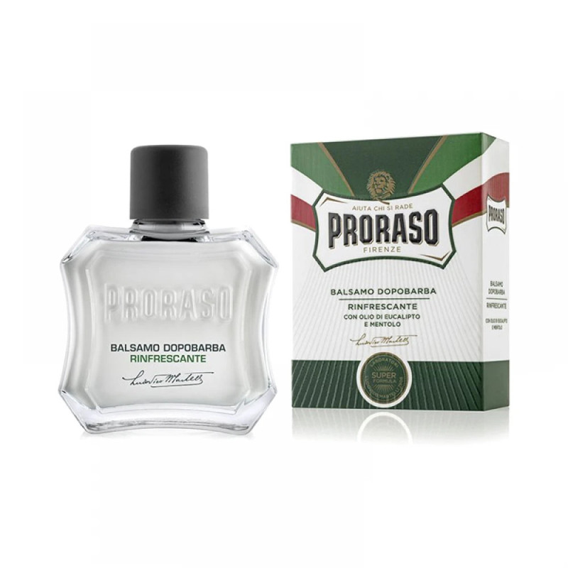 Освежающий и тонизирующий бальзам после бритья Proraso After Shave Balm с экстрактом эвкалипта и ментолом, 100 мл