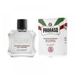 Бальзам после бритья Proraso After Shave Balm Sensitive Skin для чувствительной кожи с экстрактом зеленого чая и овса, 100 мл