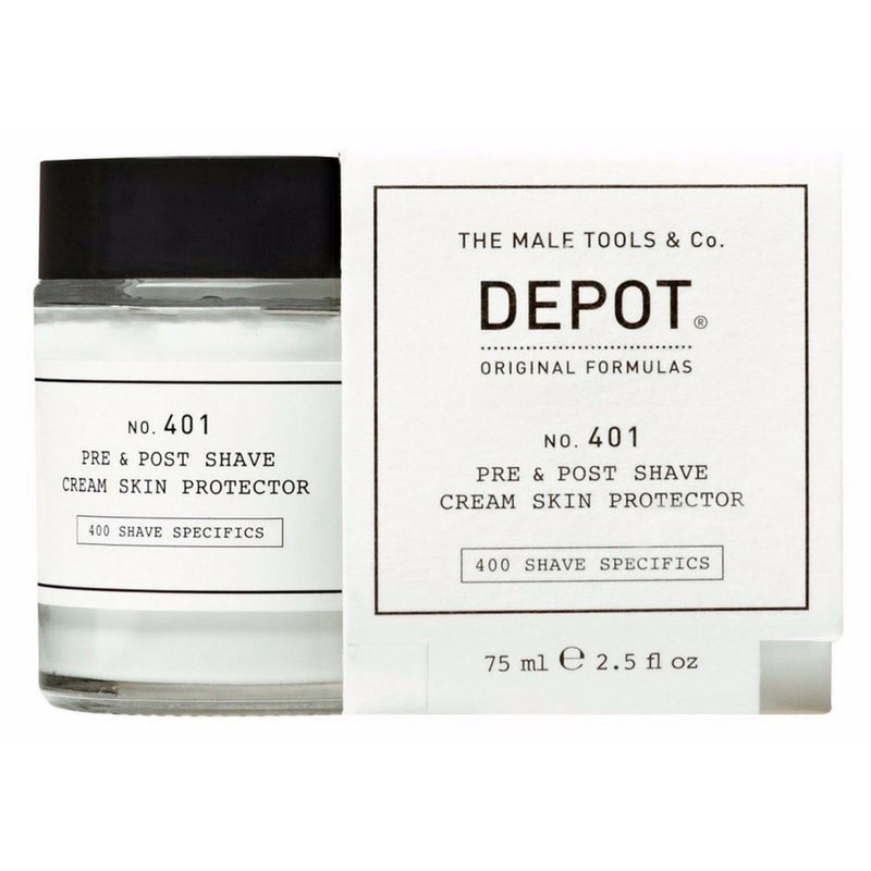 Защитный крем до и после бритья Depot 401 Pre & Post Shave Cream Skin Protector