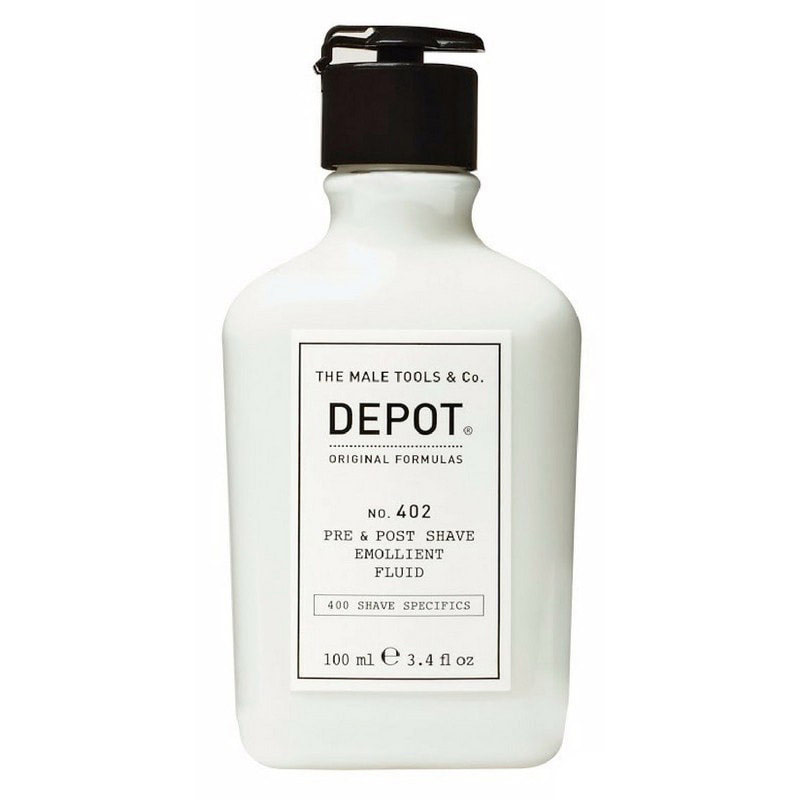 Смягчающая жидкость до и после бритья Depot 402 Pre & Post Shave Emollient Fluid