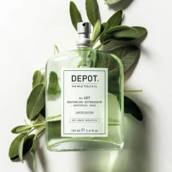 Восстанавливающий лосьон после бритья Depot 407 "Изысканный шалфей" Restoring Aftershave, 100 мл