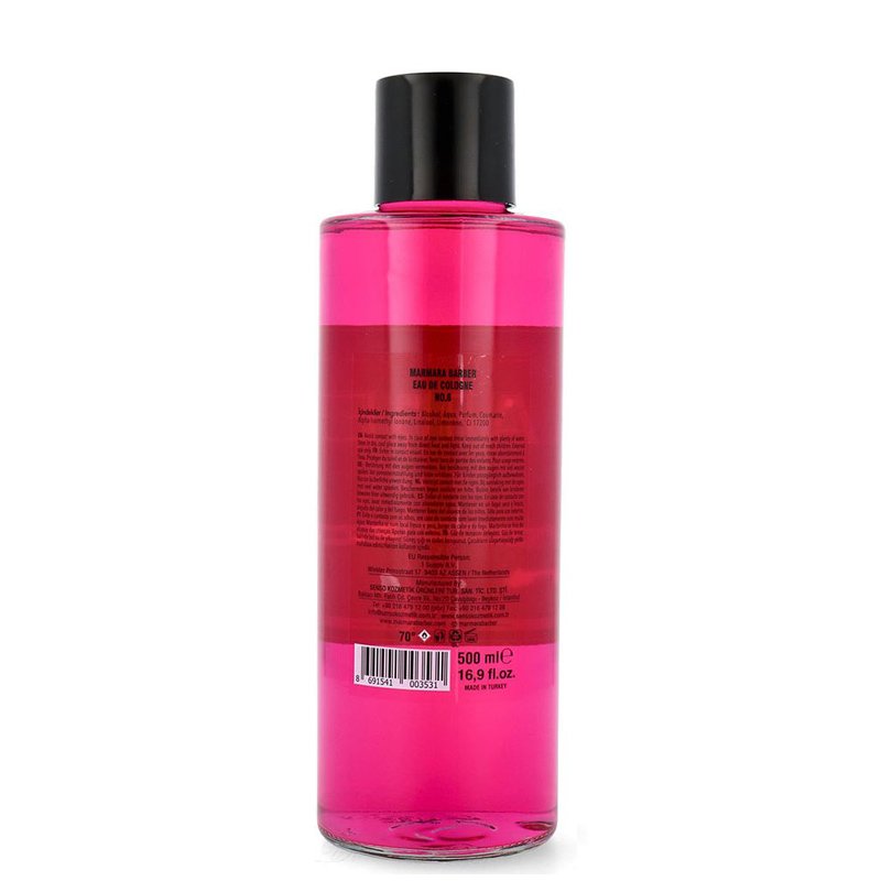Одеколон Marmara Barber №6 Eau De Cologne, 500 мл