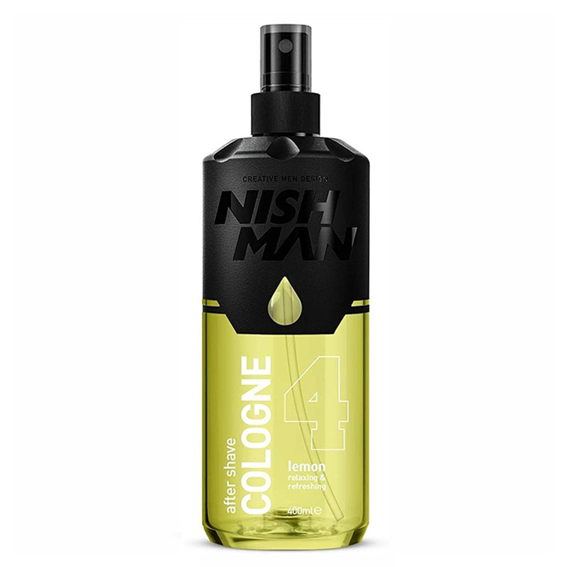 Одеколон после бритья Nishman Cologne Lemon №4, 400 мл