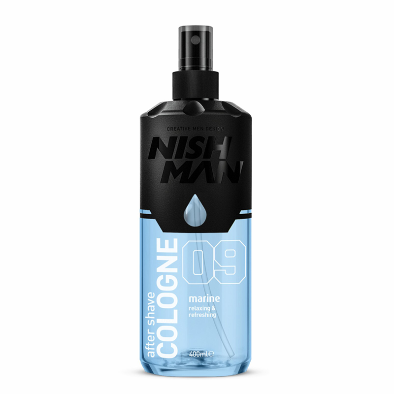 Одеколон после бритья Nishman Cologne Marine №9, 400 мл