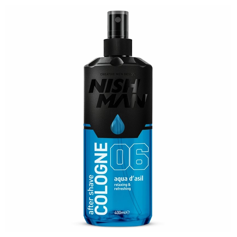 Одеколон после бритья Nishman Cologne Aqua №6, 400 мл