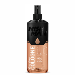 Одеколон после бритья Nishman Cologne Amber №10, 400 мл