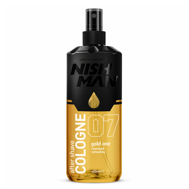 Одеколон після гоління Nishman Cologne Gold One №7, 400 мл