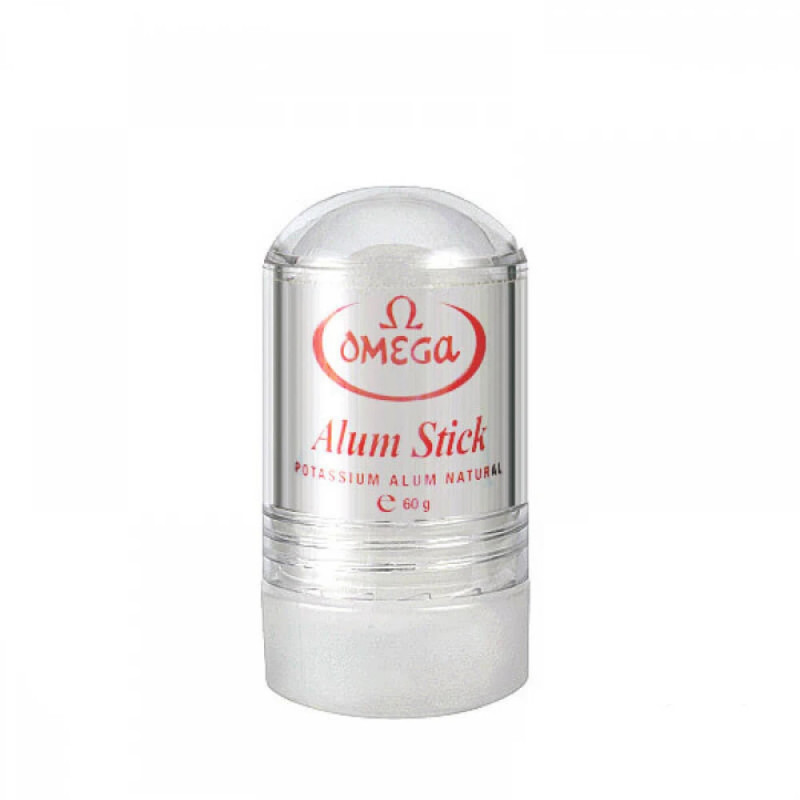 Камень от порезов Omega Alum Stick, 60 г