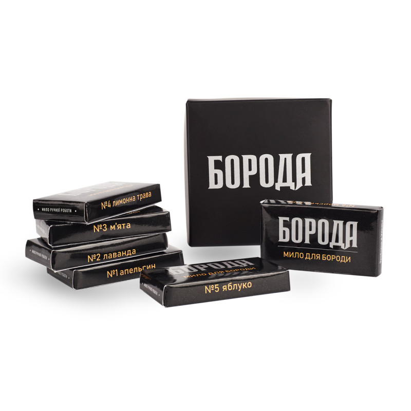 Набор мыла для бороды Boroda