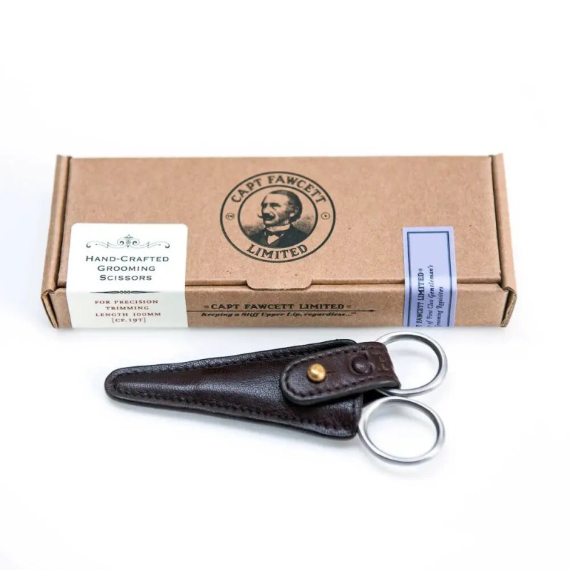 Ножницы для стрижки усов Hand-Crafted Grooming Scissors Captain Fawcett’s