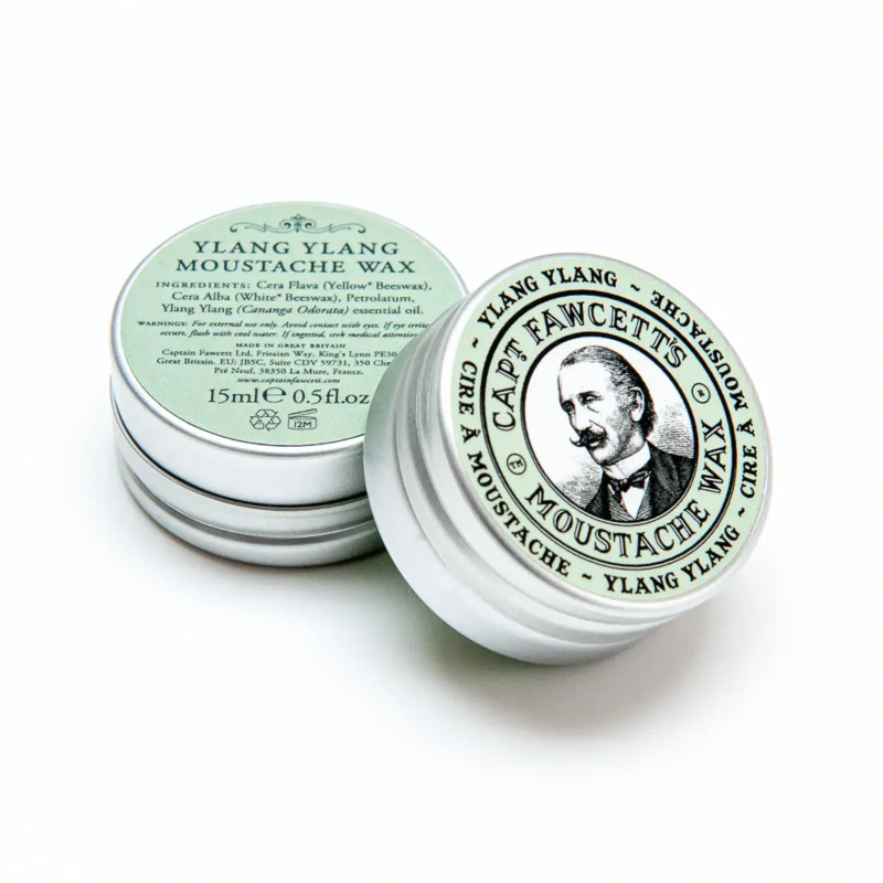 Воск для бороды и усов Captain Fawcett\'s, иланг-иланг