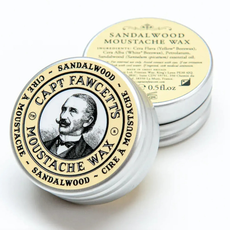 Воск для усов Captain Fawcett\'s, сандал