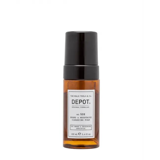 Пінка для очищення бороди та вусів Depot 508, 100мл
