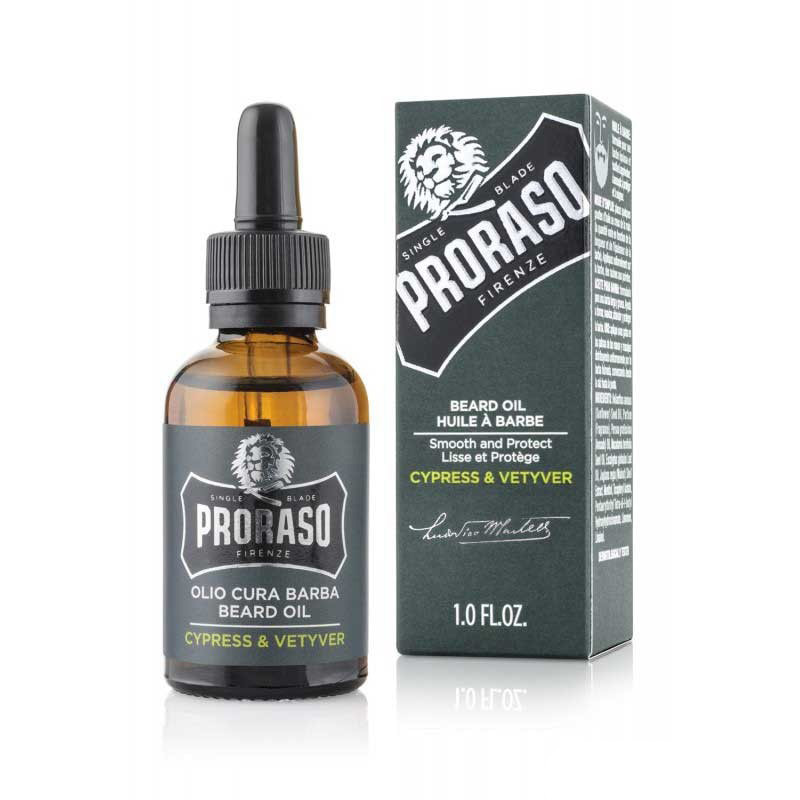 Масло для бороды Proraso Beard Oil Cypress and Vetyver