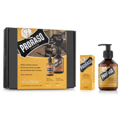 Подарочный набор для бороды Proraso Wood & Spice Duo Pack (Oil+Shampoo)