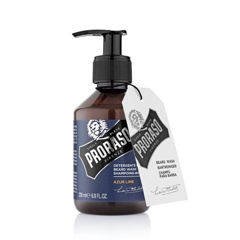 Шампунь для бороды Proraso Beard Shampoo Azur Lime