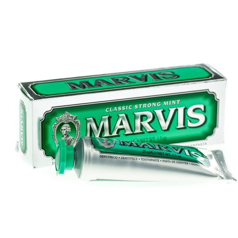 Зубная паста Marvis Classic Strong Mint Travel Size, 25 ml