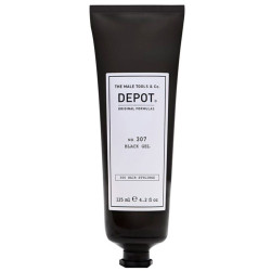 Черный гель для укладки волос Depot 307 Black Gel