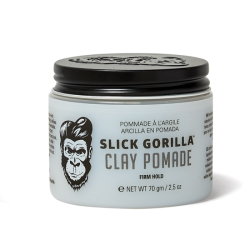 Глина для укладки с сильной фиксацией Slick Gorilla Clay Pomade