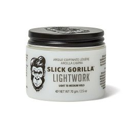 Глина для укладки волос средней фиксации Slick Gorilla Lightwork