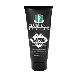 Черная маска для лица Clubman Charcoal Peel-Off Face Mask