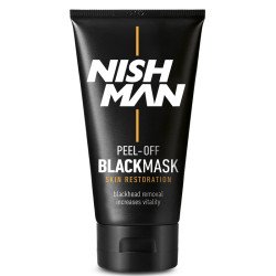 Черная маска для лица Nishman Peel-Off Black Mask, 150 мл