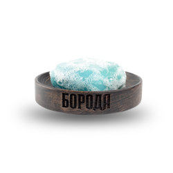 Деревянная мыльница Борода