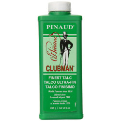 Тальк для тела супер-легкий белый Clubman Pinaud Finest Talc Ultra-Fin