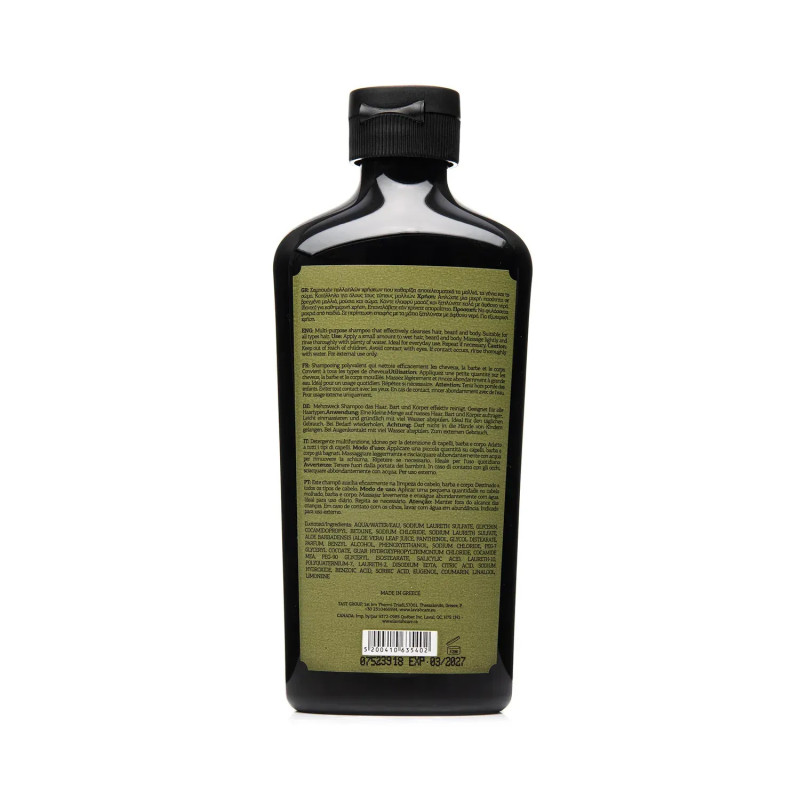 Шампунь для бороды, волос и тела 3 в 1 Lavish Care 3 in1 Shampoo Beard, Hair & Body Wash, 300 мл
