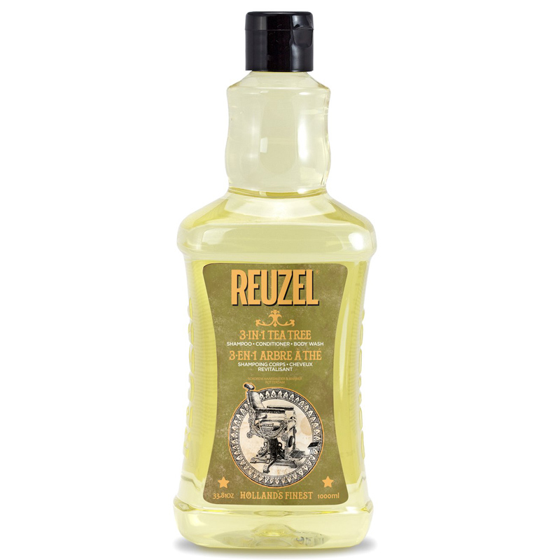 Шампунь для волос Reuzel 3-In-1 Tea Tree Shampoo, 1000 мл